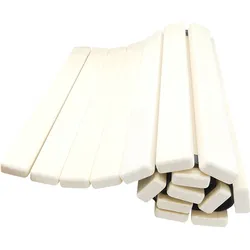 Eliga Bodenmatte aus hellem Holz ca. 60x80 cm