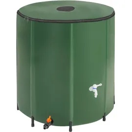Tectake Regentonne 500 l Grün