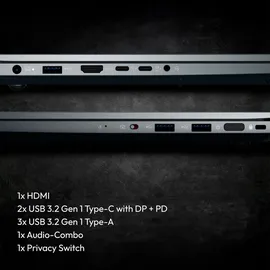 Medion S20 Intel Core Ultra 5 125H, 16GB DDR5 RAM, 1TB PCIe SSD, 100% sRGB, HD Webcam, WLAN, Win 11)