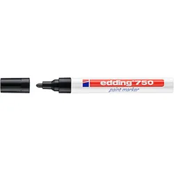 edding 750 Lackmarker schwarz 2,0 - 4,0 mm, 1 St.