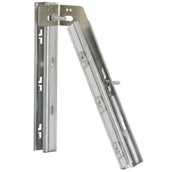 Eckverbinder einfach, bandverzinkt 3 mm