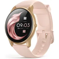 Smartwatch Damen Frauen mit Telefonfunktion Armbanduhr Sportuhr Fitnessuhr