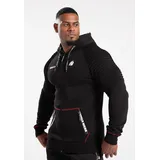 Gorilla Wear Georgia Zip-Up Hoodie Herren Schwarz M
