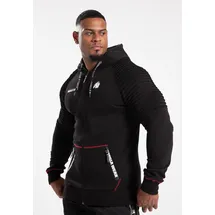 Gorilla Wear Georgia Zip-Up Hoodie Herren Schwarz M