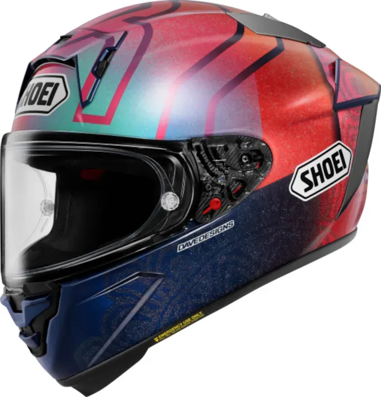 Shoei X-Spr Pro Marquez Holi Tc-1 Blau/Rot L