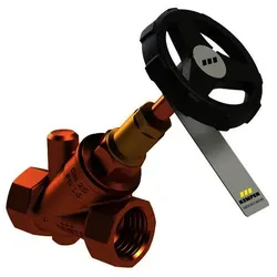 KEMPER WESER Freistrom-Absperrventil RG ohne Entleerung IG DN25