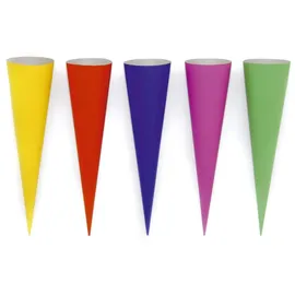 Goldbuch Bastelschultüte Buntkarton sortiert 70 cm