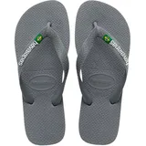 Brasil Logo Zehentrenner Steel Grey Steel Grey 41/42