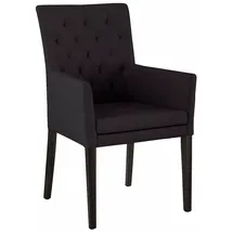 Home Affaire "Colorado", braun (dunkelbraun, wenge), B:60cm H:94,5cm T:60cm, Polyurethan, Stühle, Beine aus massiver Buche, wengefarben lackiert