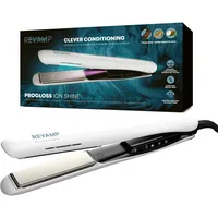 ReVamp Progloss Ion Shine Glätteisen Weiß