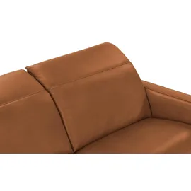 Hukla Einzelcouch Leder 1-Sitzer Braun