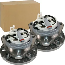 2 Radlagersätze Mit Radnabe + Abs-sensor Vorne Passend Für Opel Astra H 4-loch: Radlagersatz Opel: 1603253 Opel: 93178651 Vauxhall: 93178651