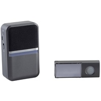 HEIDEMANN 70847 Funkgong Komplett-Set mit USB-Anschluss, selbst bespielbar