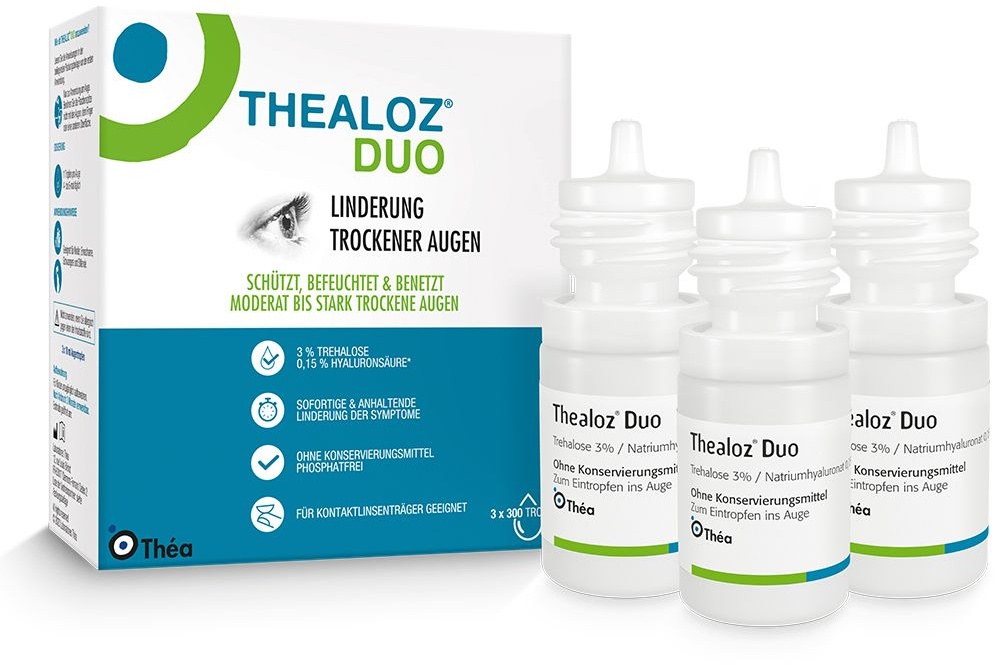 Thealoz® Duo Augentropfen 3x10 ml 3x10 ml Augentropfen