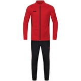 Jako Damen Trainingsanzug Polyester Challenge rot/schwarz, 34