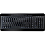 GeneralKeys USB Multimedia Tastatur Light Key DE schwarz