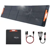 OSCAL Balkonkraftwerk OSCAL PM200 Pro Faltbares Solarpanel 200W Balkonkraftwerk 200W schwarz
