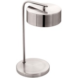 EGLO LED Tischlampe Schreibtischleuchte Metall silber Tischleuchte, 1x LED 6 Watt 540 Lumen, Arbeitszimmer Büro Eglo 94261