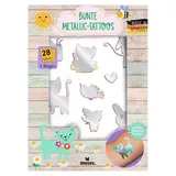 Moses Bunte Metallic-Tattoos