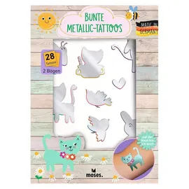 Moses Bunte Metallic-Tattoos