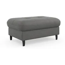 sit&more Hocker Marano mit Stauraum 102 x 43 x 67 cm Grau