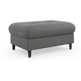 sit&more Hocker Marano mit Stauraum 102 x 43 x 67 cm Grau