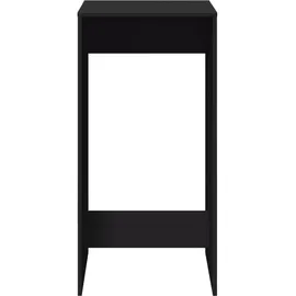 vidaXL Bartisch 51 x 50 x 103,5 cm Schwarz