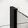 Badplaats Florida Walk-In-Dusche 100 x 200 cm schwarz