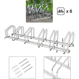 Woltu Fahrradständer Silber
