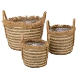 Marrakesch Orient & Mediterran Interior Raffa 44 x 44 x 44 cm Braun