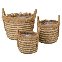 Marrakesch Orient & Mediterran Interior Raffa 44 x 44 x 44 cm Braun