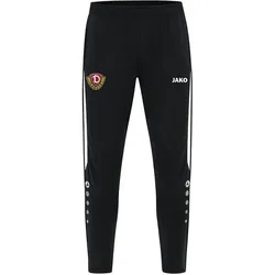 JAKO Kinder Fanhose Dynamo Dresden Trainingshose, schwarz/weiß, 140