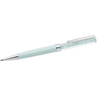 Swarovski Crystalline Kugelschreiber, Hellgrüner, Verchromter Stift mit Edlen Swarovski Kristallen