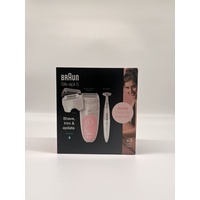 Braun Silk-épil 5 Epilierer Damen Hochfrequenz-Massageaufsatz Weiß-Rosa NEU/OVP