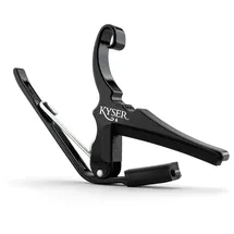 Kyser Quick-Change Capo for 6-string acoustic guitars, Black, KG6B