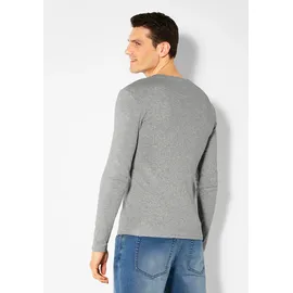 H.I.S. Langarmshirt grau M