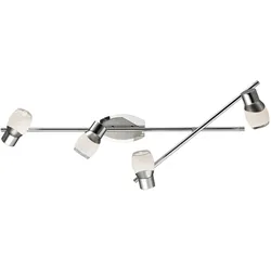 16,8 Watt SMD LED Decken Strahler 4-flammig Beleuchtung Glas klar  761015-4