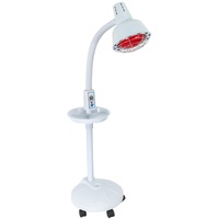 infrarotlampe 275W Rotlichtlampe Wärmelampe Infrarotlampe mit Ständer Stehlampe Infrarot Licht Infrarotstrahler Einstellbare Temperatur Rotlicht Strahler für Leichtigkeit Muskelschmerzen