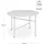bomoe Beistelltisch Ø 44x46cm + Ø 53x36cm, Weiß