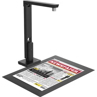 CZUR Lens Pro 8MP USB-DocumentenKamera und Visualizer, Faltbarer Dokumentenscanner mit OCR, Mobiler A4 Scanner, Visualisierer für MacOS Windows, für Zoom Skype Google Meet Microsoft Teams