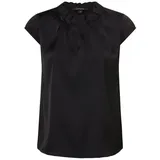 Comma, Comma Satinbluse mit Raffung