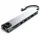 inca ITPC-7T Schnittstellen-Hub USB Typ-C 1000 Mbit/s Aluminium