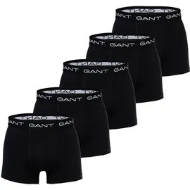 GANT Core Trunk 5-Pack einfarbig Schwarz M