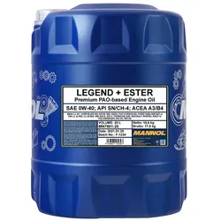 MN Legend+Ester 0W-40 20 L