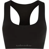 Icebreaker Sport-BH Schwarz L