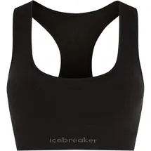 Icebreaker Sport-BH Schwarz L