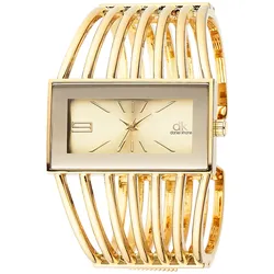 Quarzuhr, gold (goldfarben), Armbanduhren, Damen, Quarzuhr