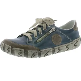 Rieker L0314 Damen Blau 37