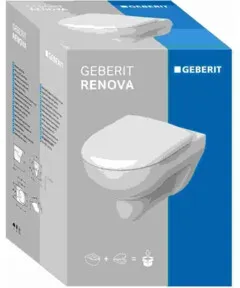 geberit wand-wc, tiefspler renova 6