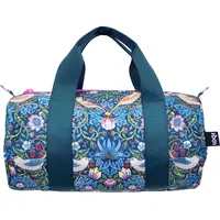 LOQI William Morris Strawberry Thief Neon Recycled Medium Weekender,